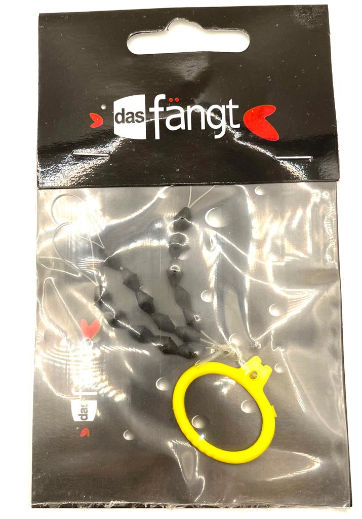 Das fängt Gummistopper Schwarz; Gr. XL; 15 Stück