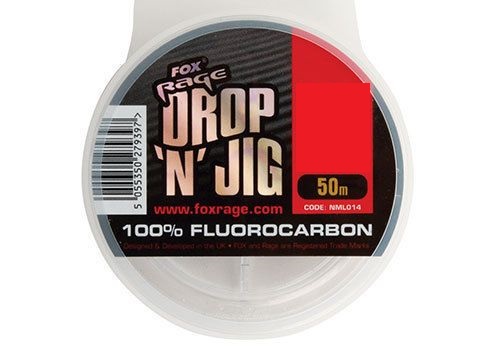 Fox Rage Drop ´N´Jig Fluorocarbon 0,20 mm; 50 m