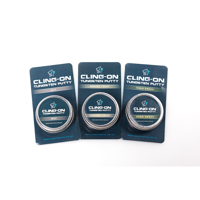 Nash Cling-On  Tungsten Putty Dark Silt; 15g