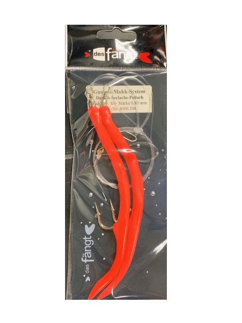 Das fängt Gummi-Makk-System Dorsch-Seelachs-Pollack; Gr. 8/0; 0,80 mm