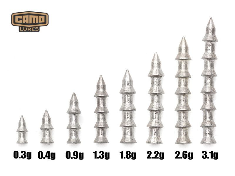 CAMO TUNGSTEN NAIL SINKER 2,6 gr.