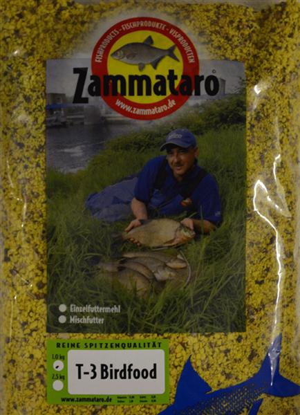 Zammataro T-3 Birdfood; Gelb (für große Fische); 1 kg Zammataro T-3 Birdfood; Gelb (für große Fische); 1 kg