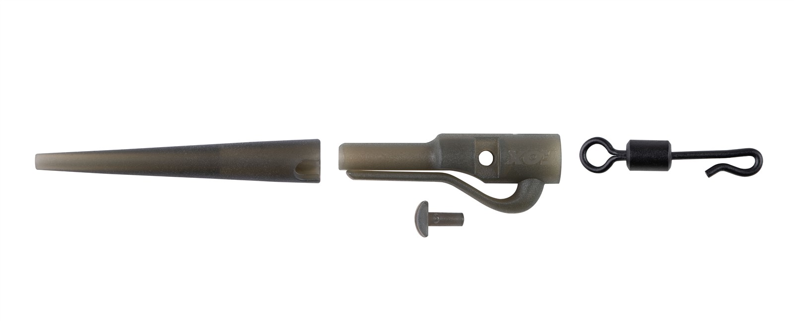Fox Edges Naturals Slik Lead Clip Kit Qty.5