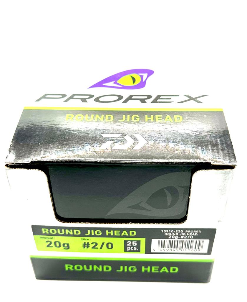 Daiwa PX Round Jig 25 Stück # 2/0 20 g