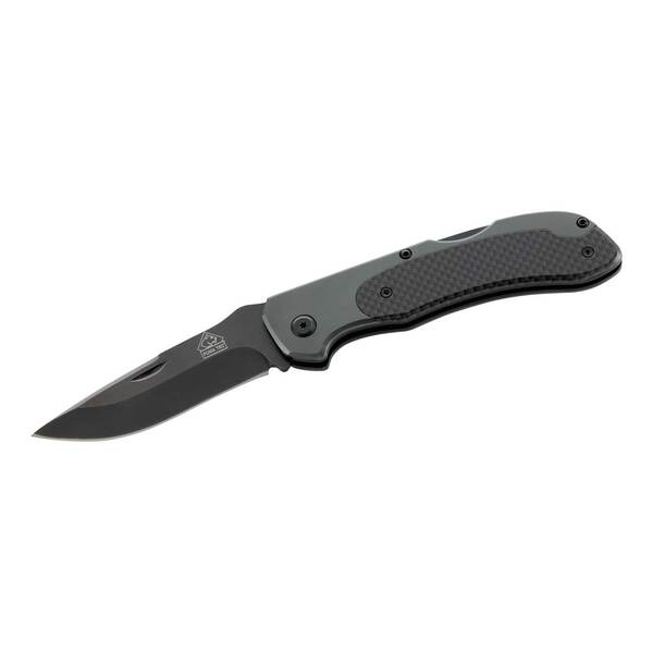 Puma TEC Taschenmesser mit Clip, Aluminium/Carbon