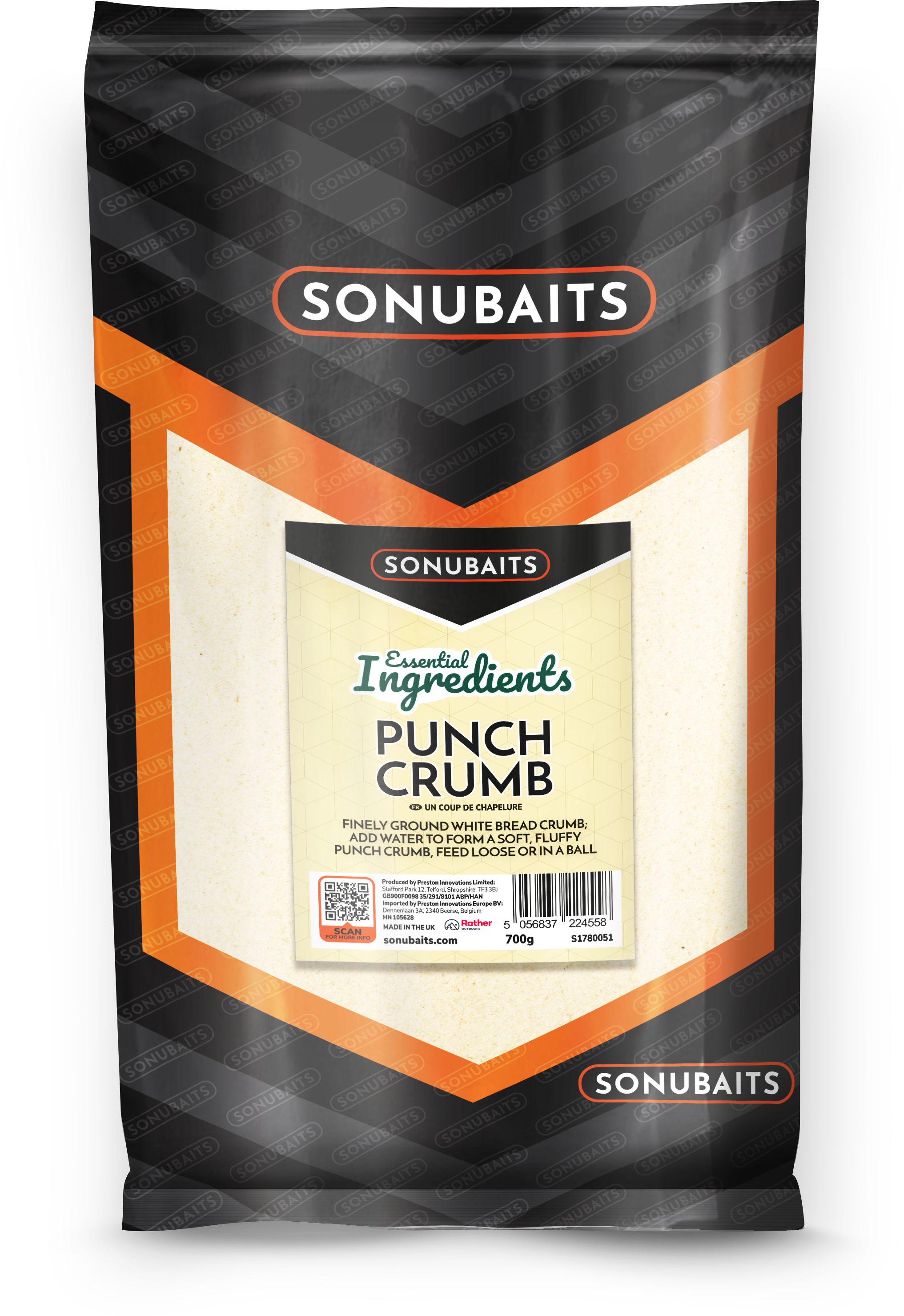 Sonubaits Essential Ingredients Series Brown Crumb 700g