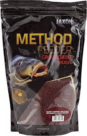 Jaxon Method Feeder Groundbait Ready; 750 g; Red Halibut