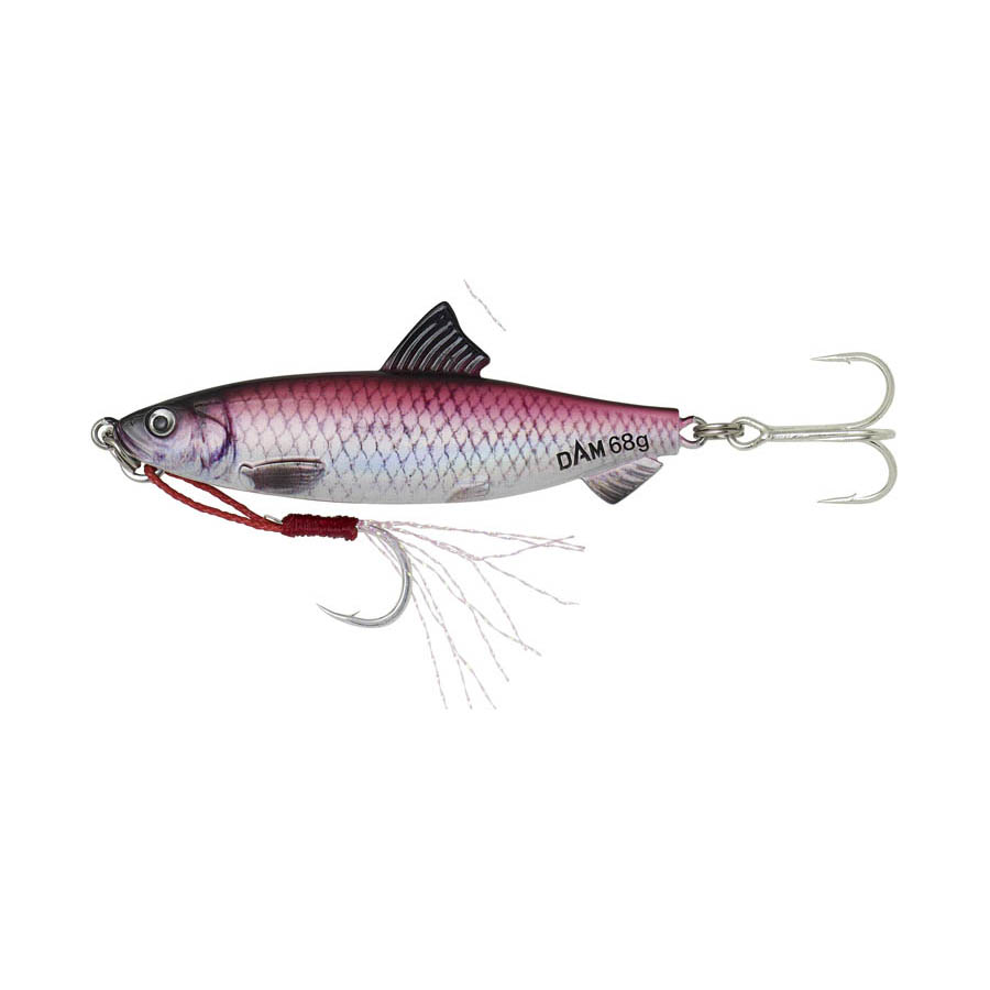 DAM® SALT-X HERRING CASTING JIGS; Pink UV;  9 cm; 68 gr.