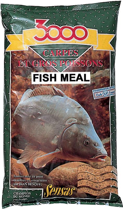 Sensas 3000 Karpfen mit Fischmehl; 1 kg.