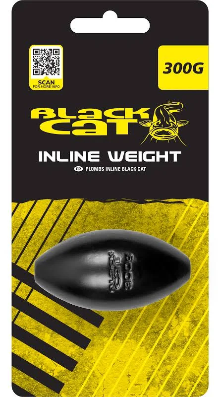 Black Cat Quick Change Inline Weights 250 g / Qty. 2