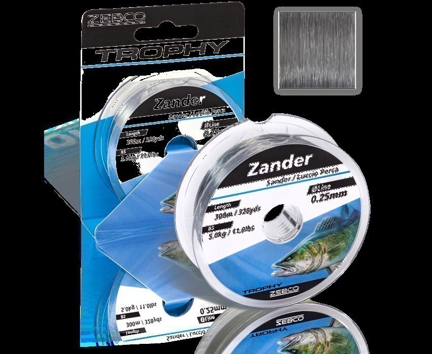 Zebco Trophy Zielfischschnur Waller 0,65 mm / 26,9 kg 100 m