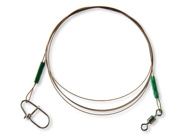 Cormoran Stahlvorfach 1 x 19; L: 60 cm; 9,0 Kg.; 2 Stück