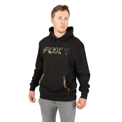 Fox LW Black/Camo Print Pullover Gr. XL