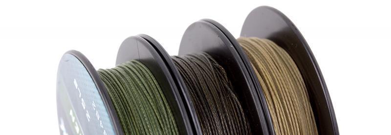 Nash Armourlink Gravel Brown; 25 lb; 20 m; soft braid