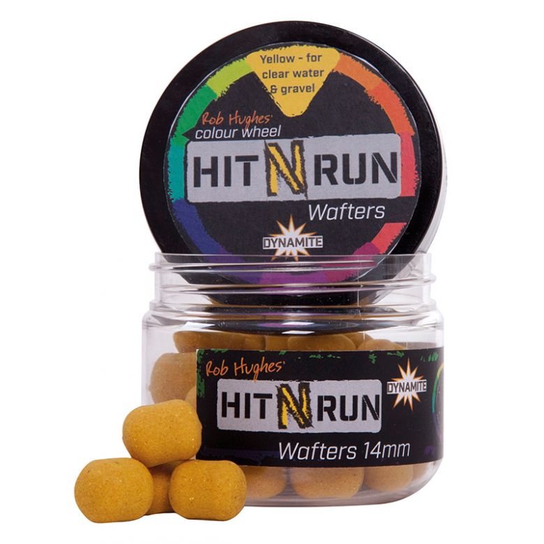 Dynamite Baits Hit'n Run Wafters Yellow 14 Mm