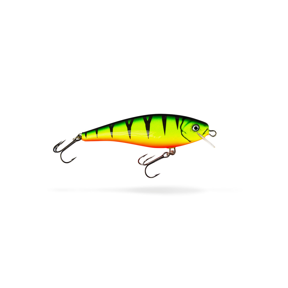 Lieblingsköder Hybrida Flachläufer Wobbler; Firetiger; 9 cm; 15 g