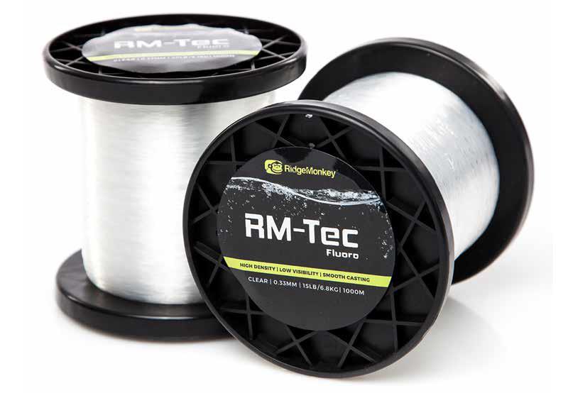 RidgeMonkey RM-Tec Fluoro; 0,33 mm; 15 Lb; 1000 m