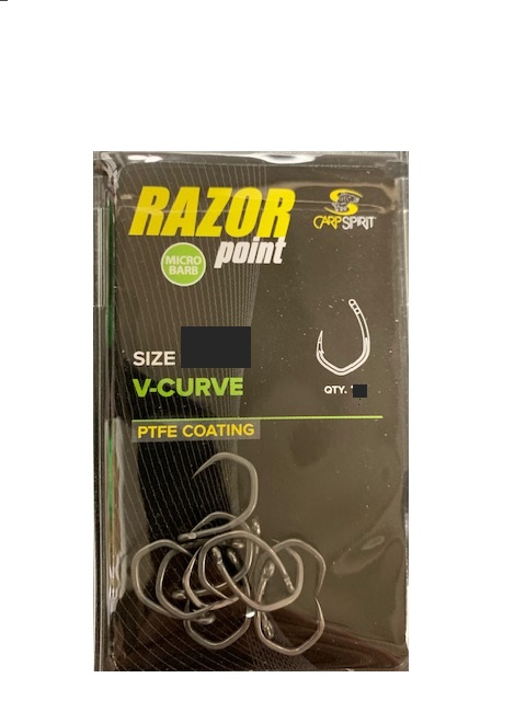 Carp Spirit Razor Point V-Curve; Gr. 10; Qty. 10