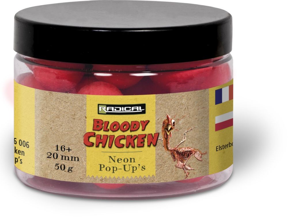 Radical Bloody Chicken Neon Pop Up´s; 16 & 20 mm; 50 g