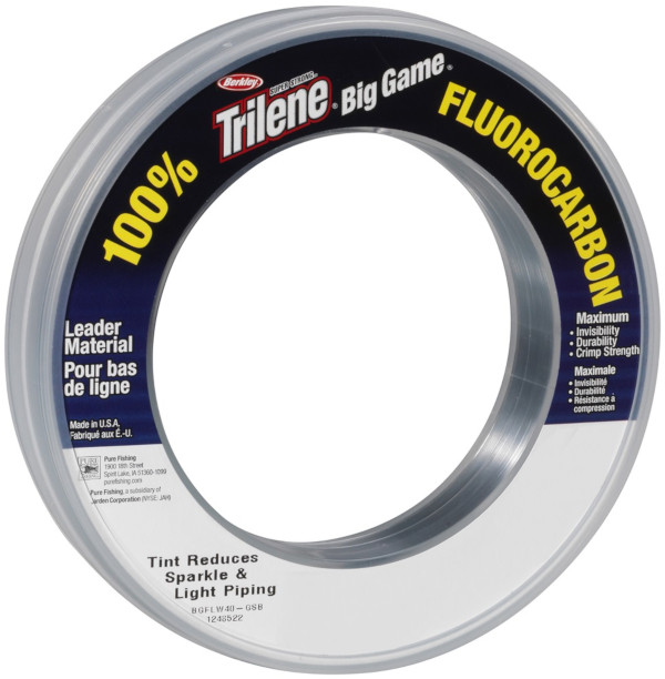 Berkley Trilene Big Game 100 % Fluorocarbon; 91 m; 22,7 Kg.; 0,74 mm