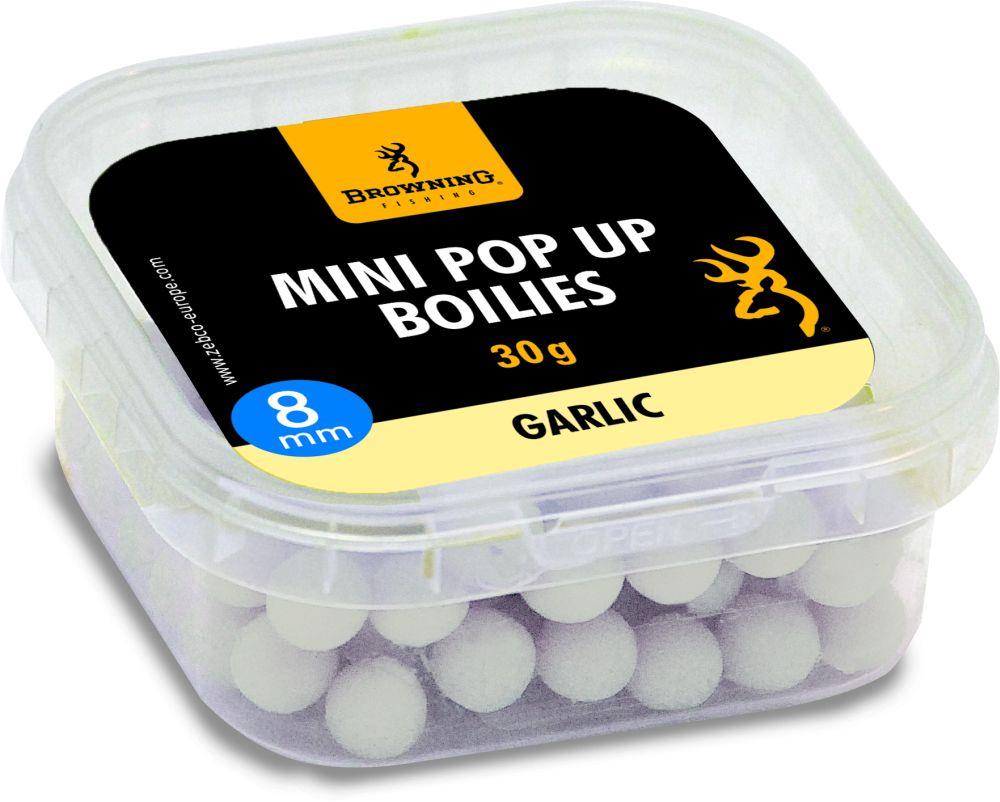 Browning Mini Pop Up Boilies Garlic; 10 mm; 30 g