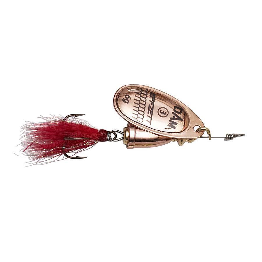 DAM Effzett Executor Dressed Spinner; Kupfer; Gr. 1; 3 gr.