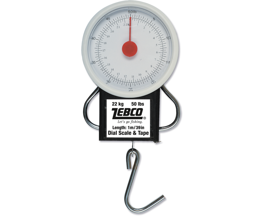 Zebco Fischwaage; bis 22 Kilo