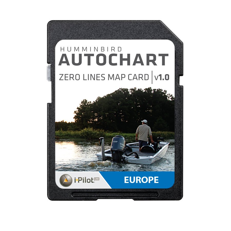 Humminbird AutoChart Zeroline Karte Europa