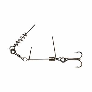 Savage Gear SS CORKSCREW STINGER 3G 1X #1/0 35KG RED + BN Diameter 2PCS