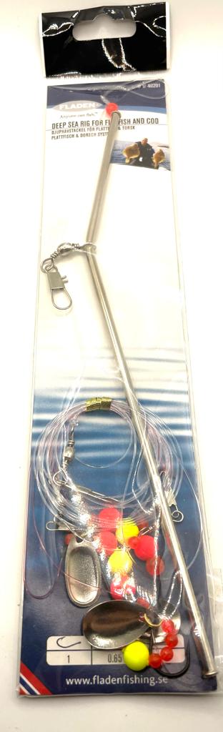 Deep Sea Rig Plattfisch Dorsch Gr. 1, 0,65 mm, 270 cm