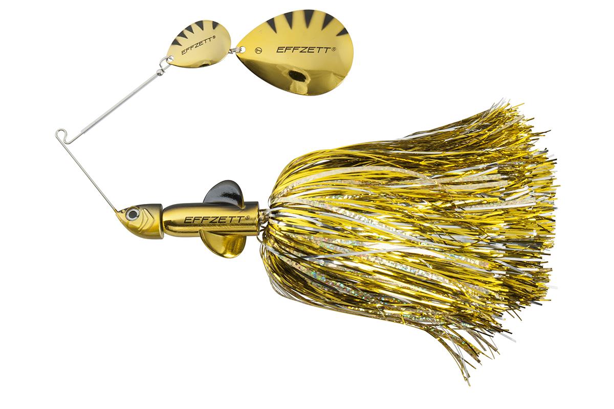 DAM EFFZETT® PIKE RATTLIN’ SPINNERBAIT; 17 cm; 43 gr; Gold