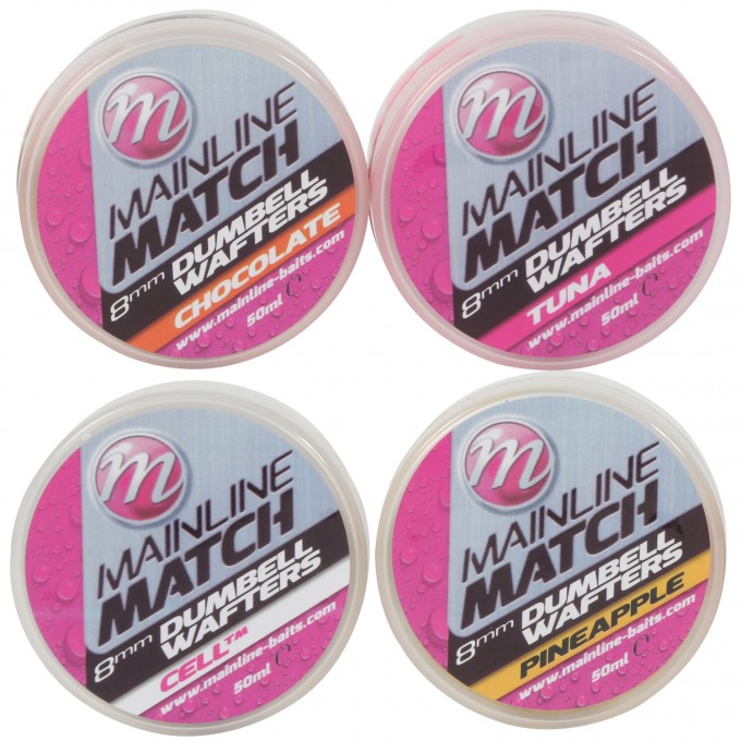 Mainline Match Dumbell Wafters Tuna; 8mm