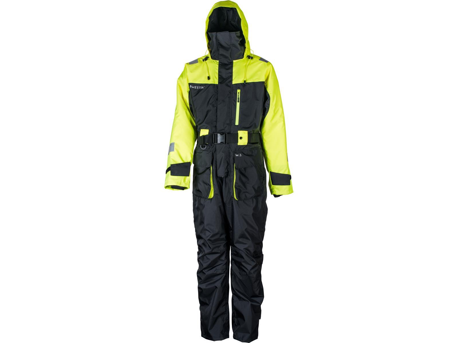 Westin W3 Floatation Suit Jet Black Lemon; Gr. L