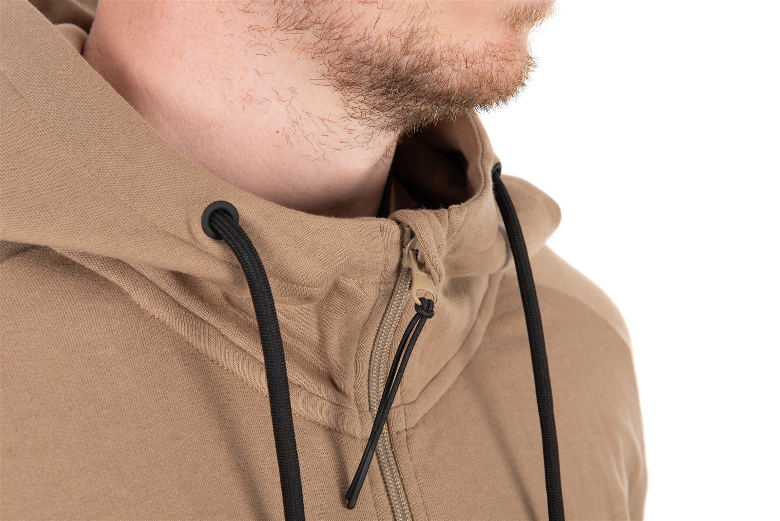 Fox Collection LW Zip Hoody - Tan Ltd Fox Collection LW Zip Hoody - Tan Ltd 3XL
