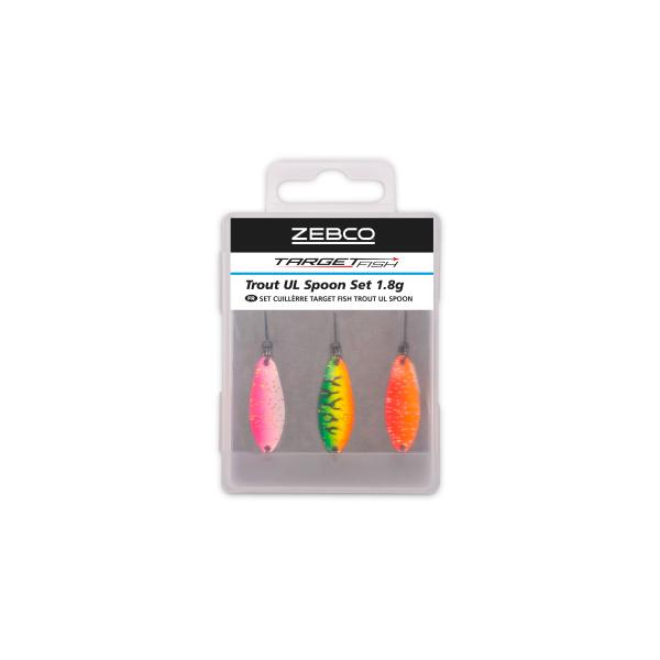 Zebco Target Fish Trout UL Spoon Set # 2,6 g
