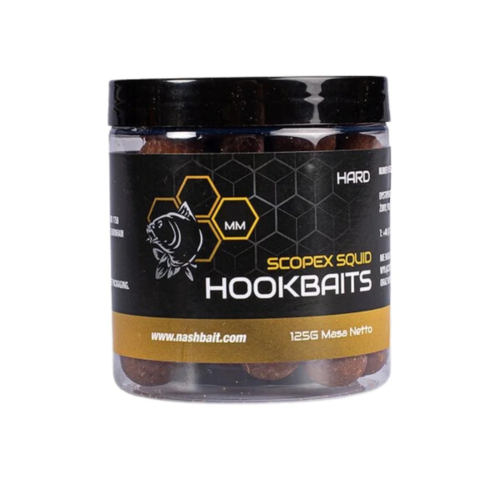 NashBait Scopex Squid Cult Coated Hookbaits # 20 mm