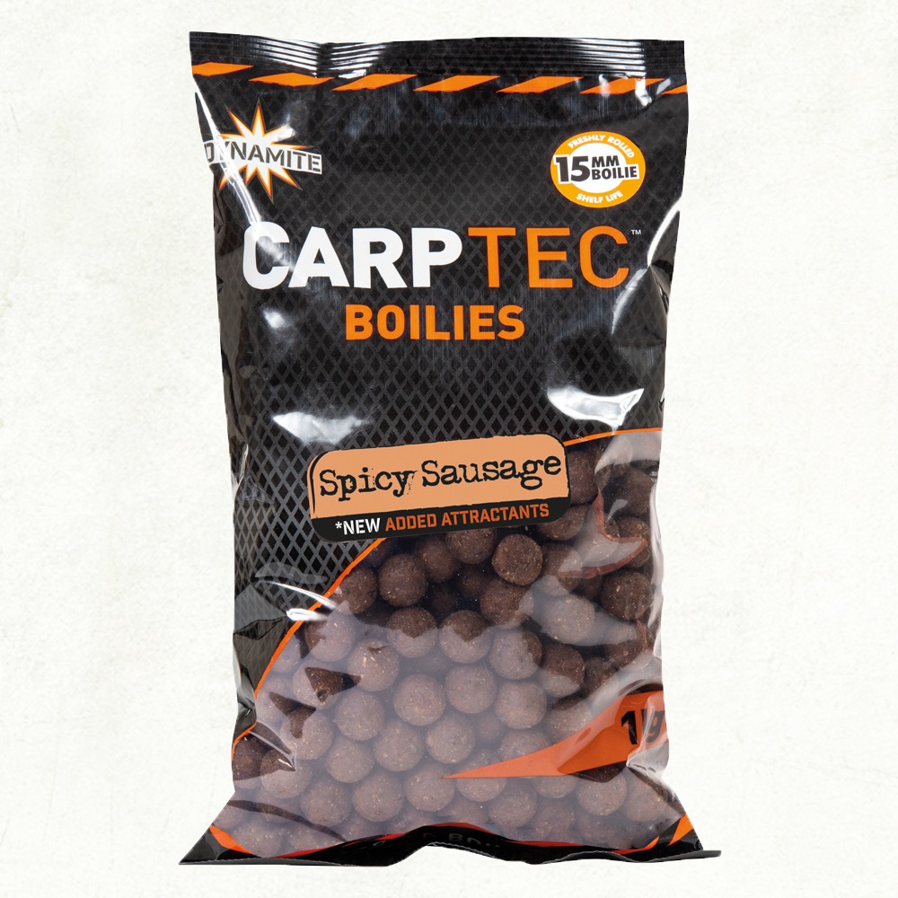 Dynamite Baits Carptec Spicy Sausage 1kg 15mm