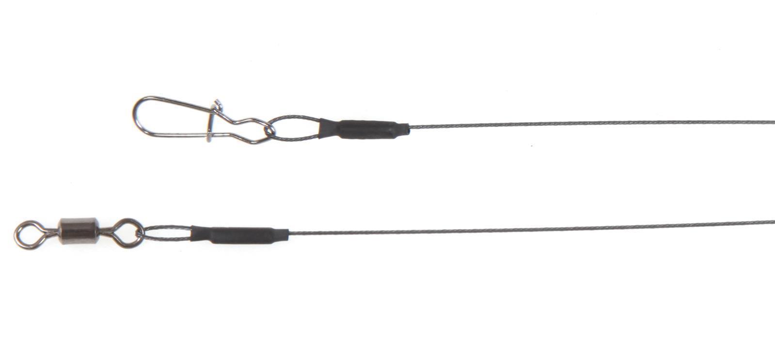 Fox Rage Surefit Titanium 7 Strand Leader; 40 cm; 34 Kg.; Qty. 2 Fox Rage Surefit Titanium 7 Strand Leader; 40 cm; 34 Kg.; Qty. 2