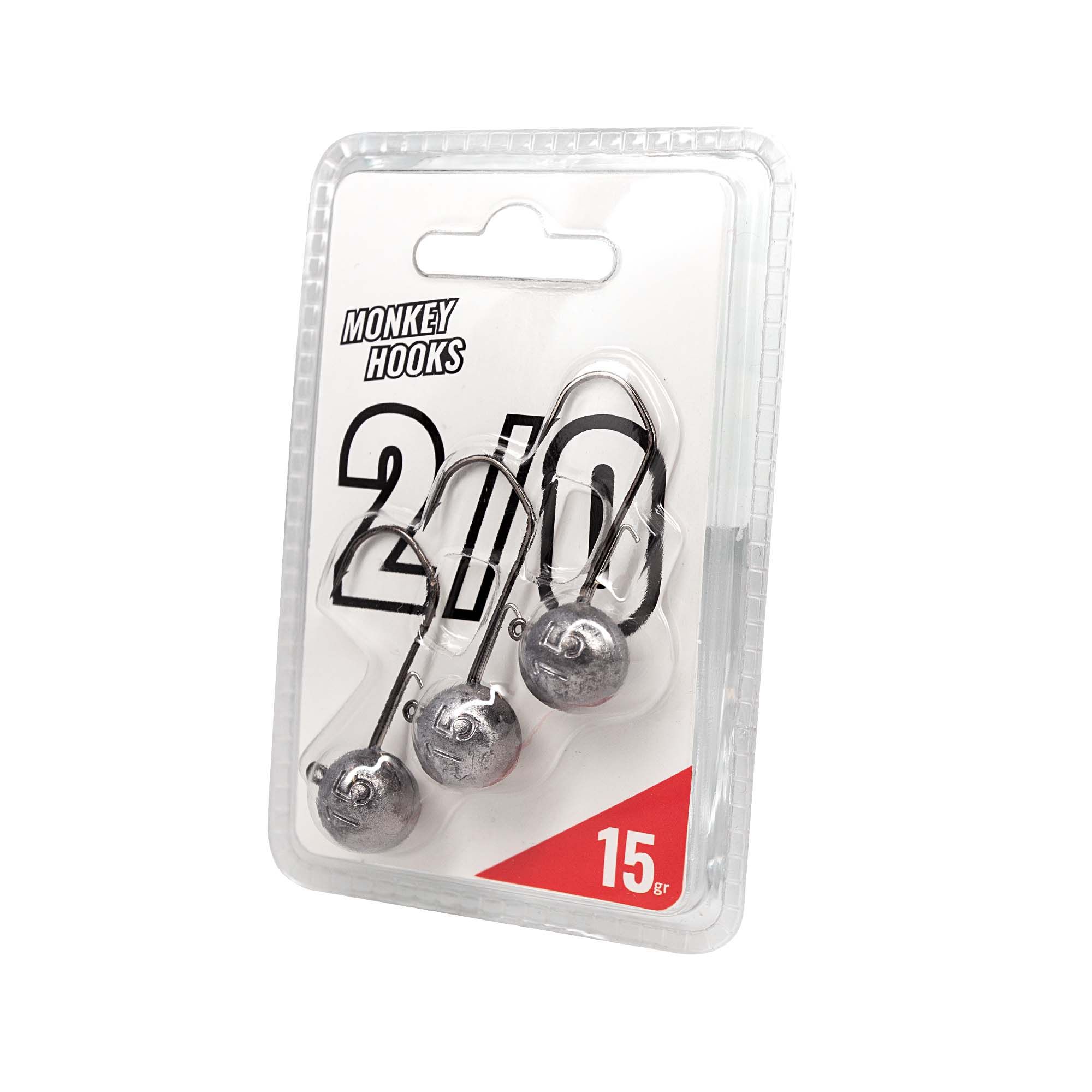 Monkey Lures Monkey Hooks 2/0; RAW 21g