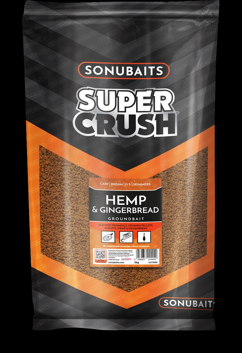 Sonubaits Supercrush Hemp & Gingerbread 2 kg