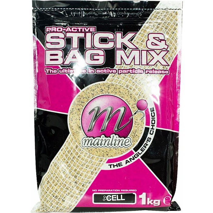 Mainline Stick & Bag Mix Cell 1 Kg Mainline Stick & Bag Mix Cell 1 Kg