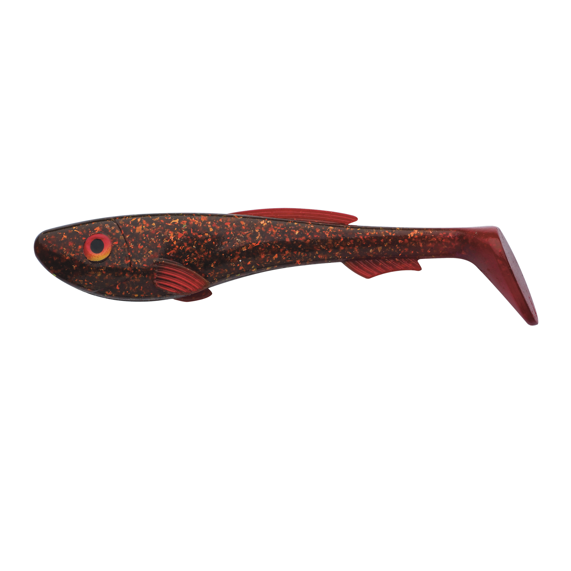 Abu Garcia Beast Paddle Tail; 21cm; Lava Motoroil