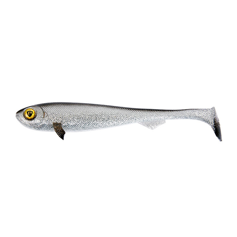 Fox Rage Super Slick Shad Ultra UV 18 cm; Silver Bleak