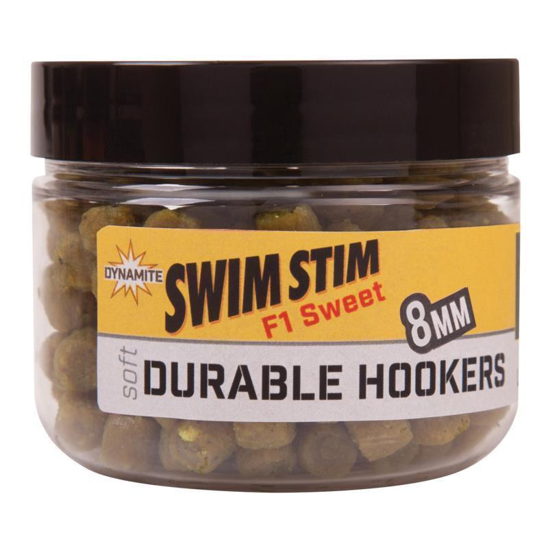 Dynamite Baits Swim Stim F1 Sweet Durable Hookers; 8 Mm Dynamite Baits Swim Stim F1 Sweet Durable Hookers; 8 Mm