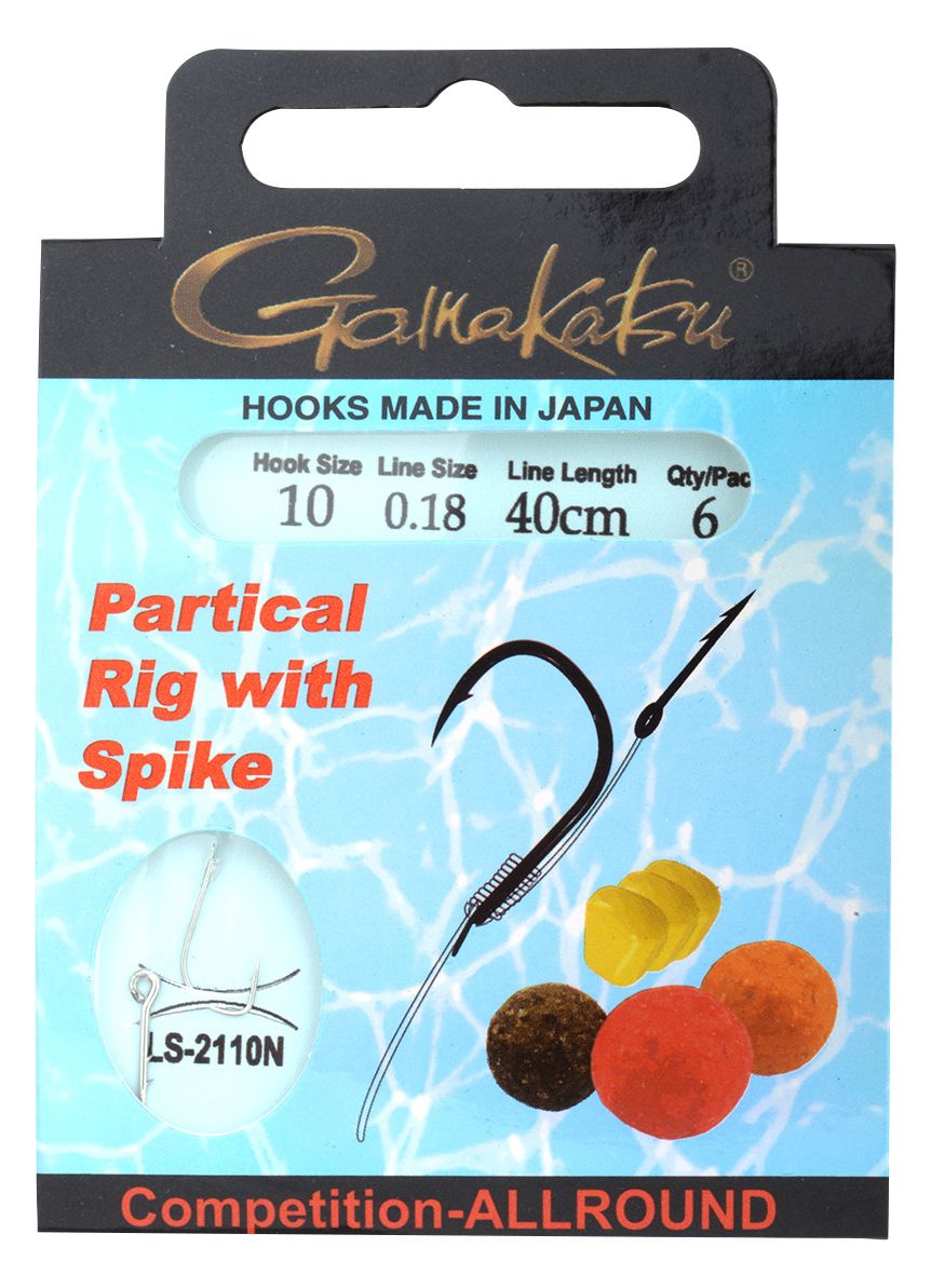 Gamakatsu Partikel Rig Spike LS-2110 Nickel 40 cm # 12 / 0,18 mm Gamakatsu Partikel Rig Spike LS-2110 Nickel 40 cm # 12 / 0,18 mm