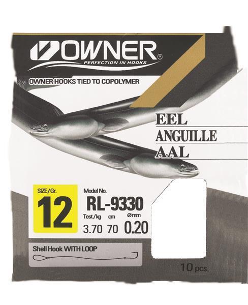 Owner Aal Haken RL-9330 Rot; Gr. 6; 9 Stück Owner Aal Haken RL-9330 Rot; Gr. 6; 9 Stück