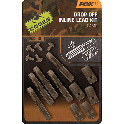 Fox Camo Inline Lead Drop Off Kits; Qty. 5