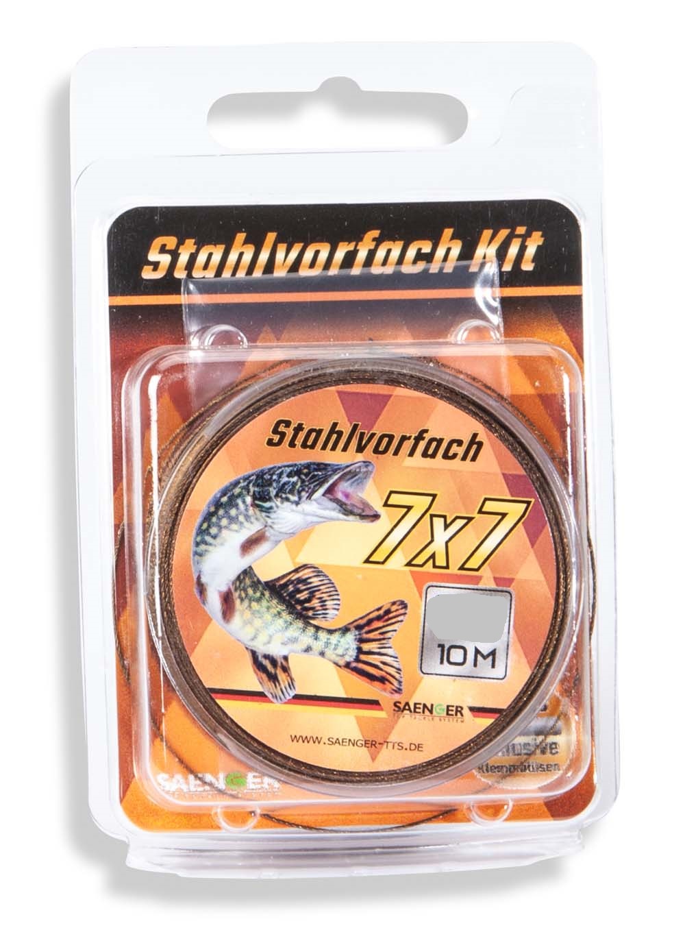 Sänger Stahlvorfach Kit 7 x 7; L: 10 m.; 6 Kg.