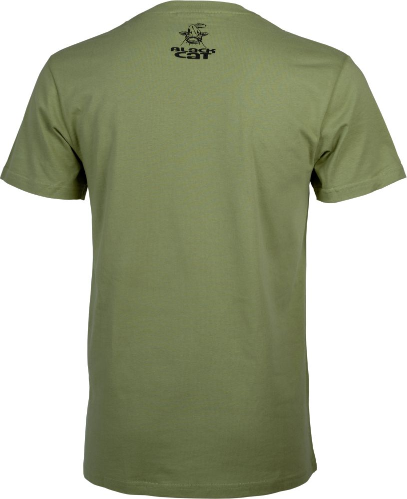 BLACK CAT MILITARY SHIRT GRÜN; Gr. XXL
