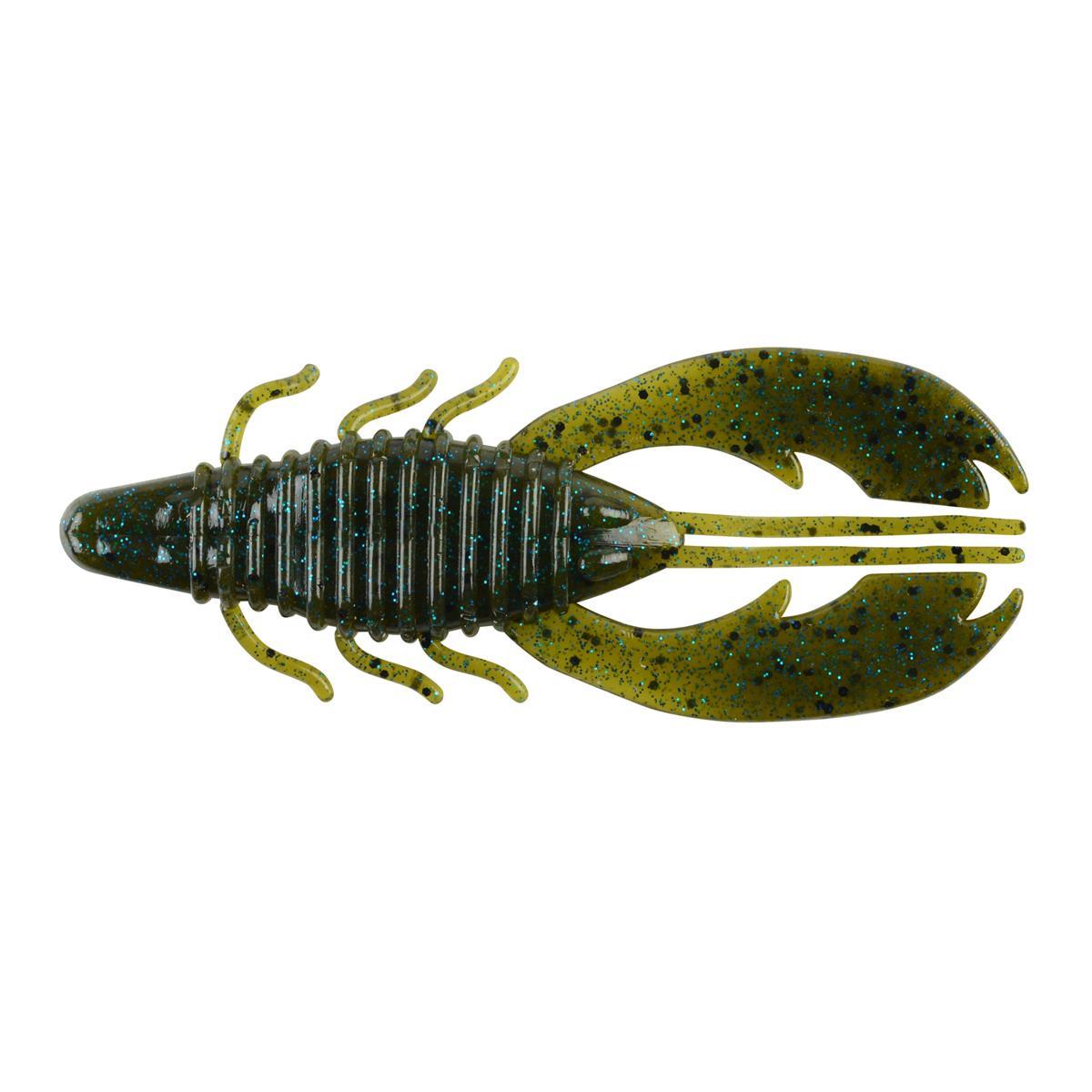 Berkley PowerBait Pro Design Bobby Lne Craw Fatty; 10cm; Green Pumpkin Blue